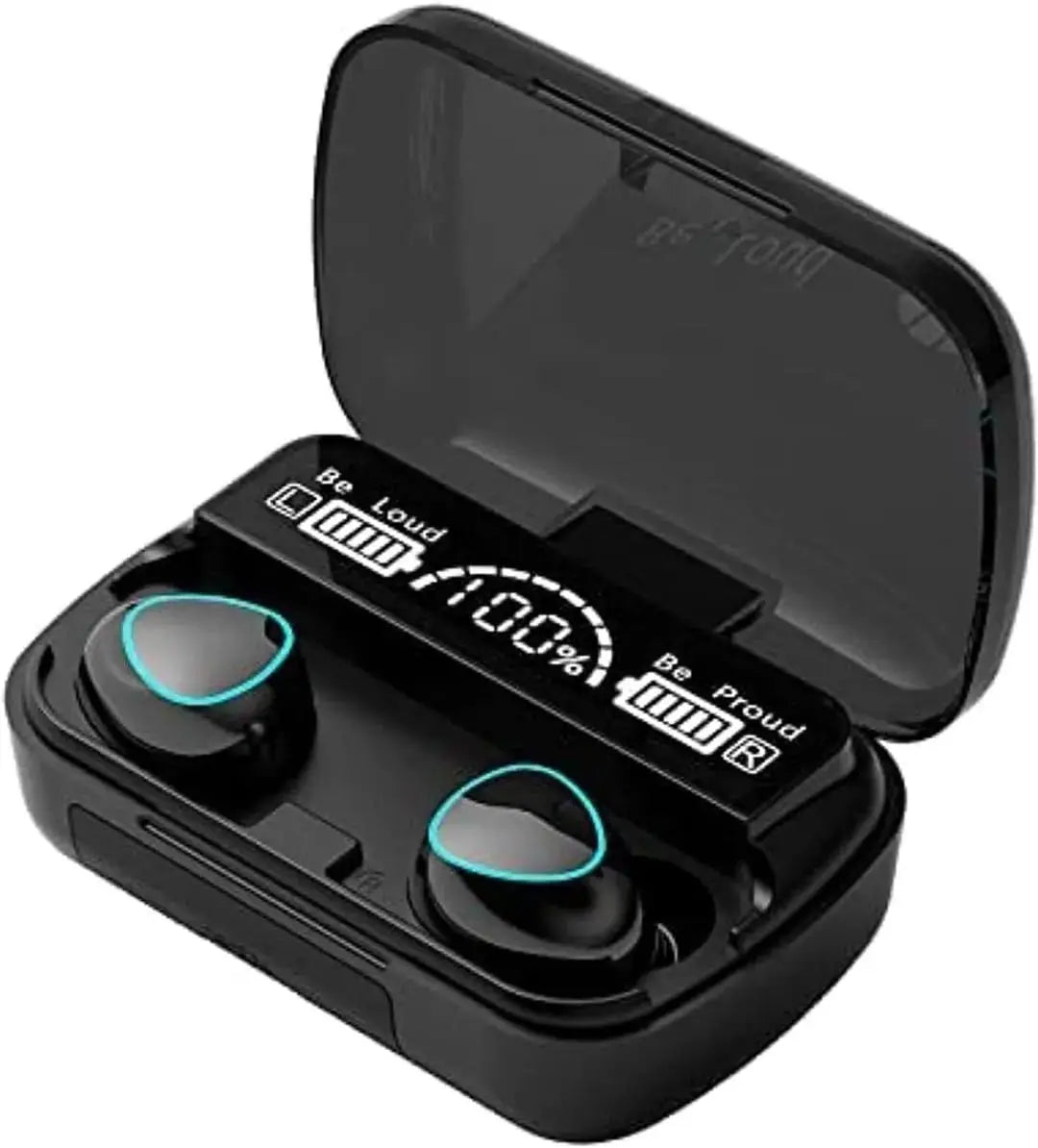 Black long lasting with fast charge 10 earbuds