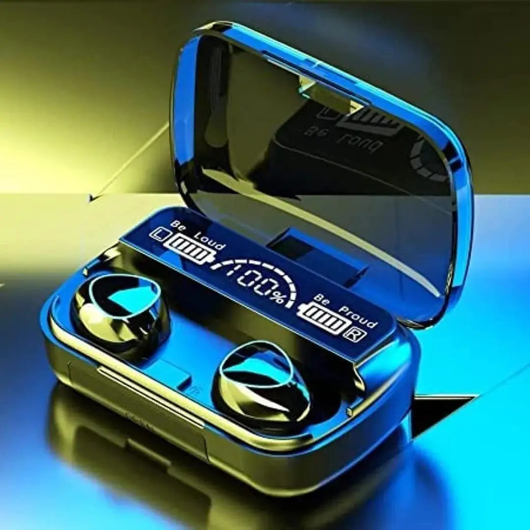 Black long lasting with fast charge 10 earbuds